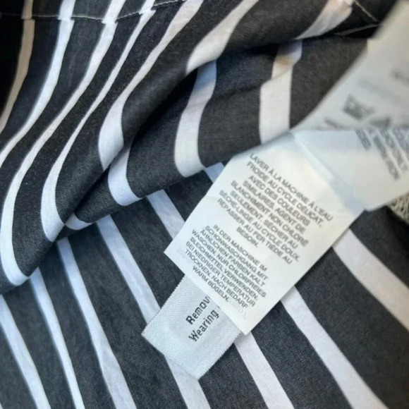 J.Crew off-the-shoulder Striped top with bow, SMALL, - Picture 10 of 10